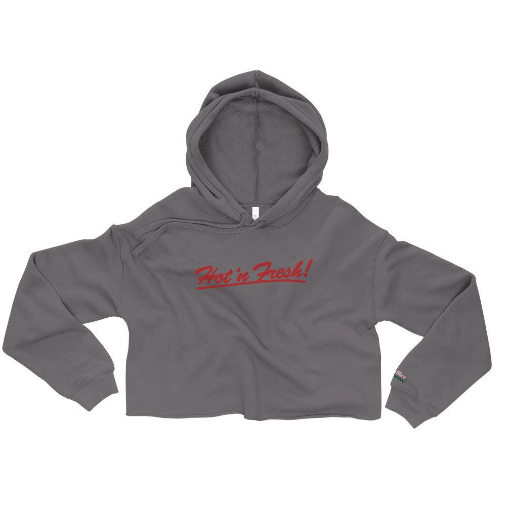 Ultra Slice - Hot 'n Fresh Women's Cropped Hoodie