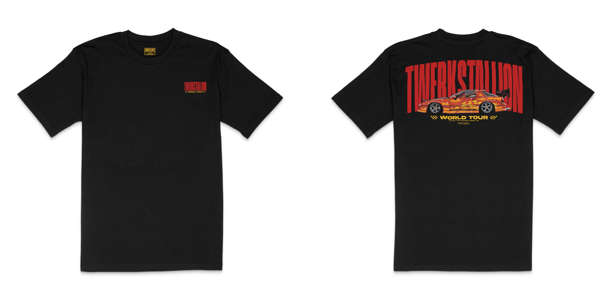 **PRE-ORDER** Twerkstallion World Tour Silhouette Tee | Hertlife