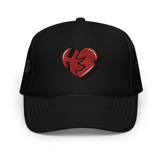 HertLife - H3 Heart Foam Trucker Hat