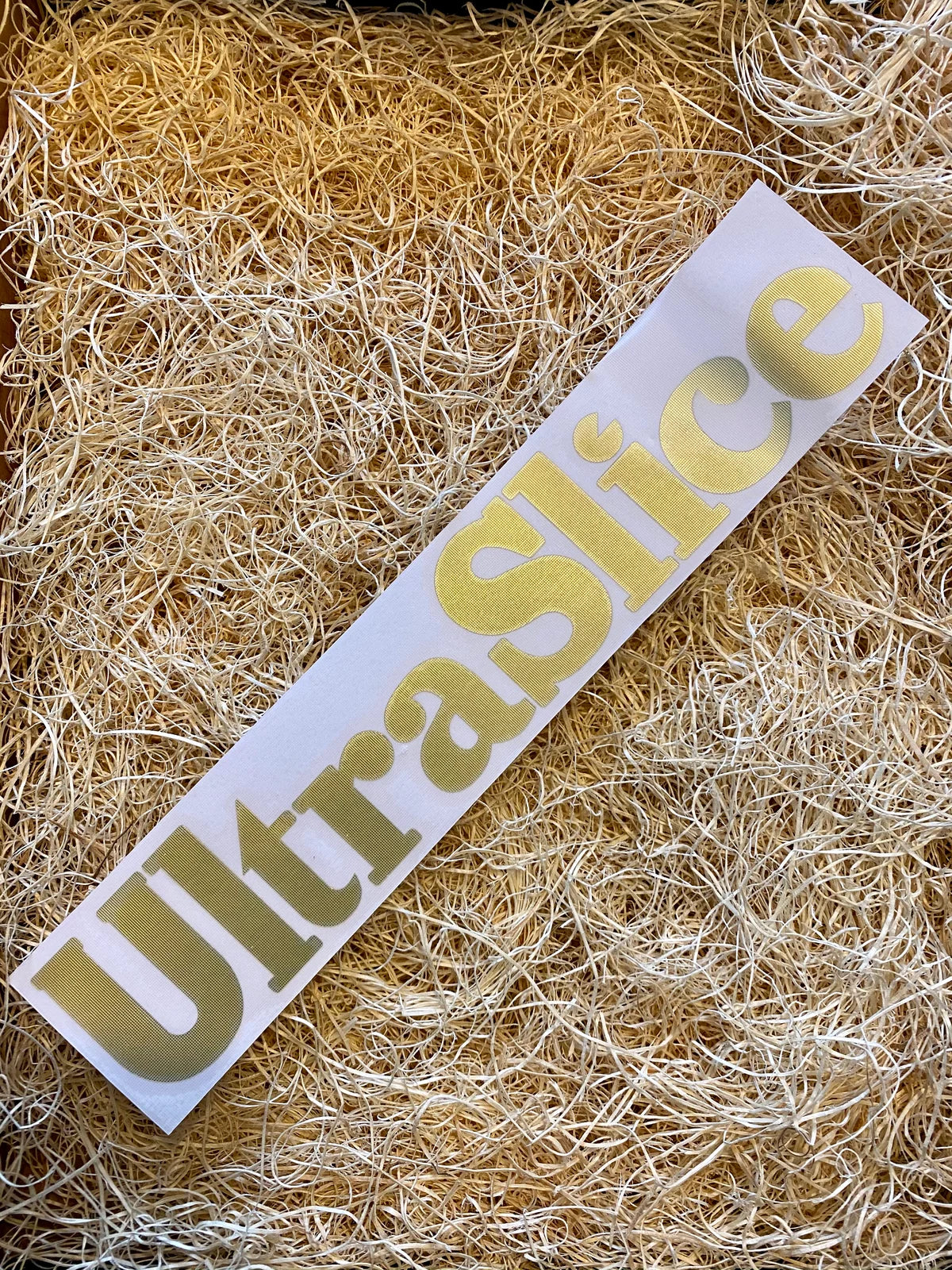 Ultra Slice - Classic Die-Cut Sticker
